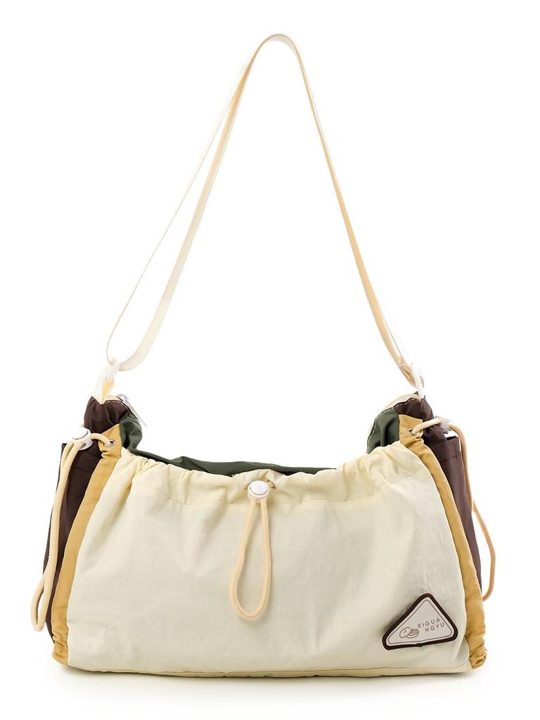 Unisex Color Block Outdoor Crossbody Backpack for Hiking and Mountaineering