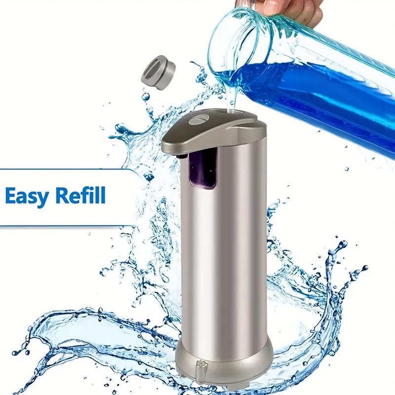Contactless soap dispenser with infrared sensor8ounce stainless steel-Suitable for kitchen and bathroom
