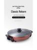 Large Non-stick Multifunctional Electric Frying Pan and Pancake Maker for Home and Commercial Use