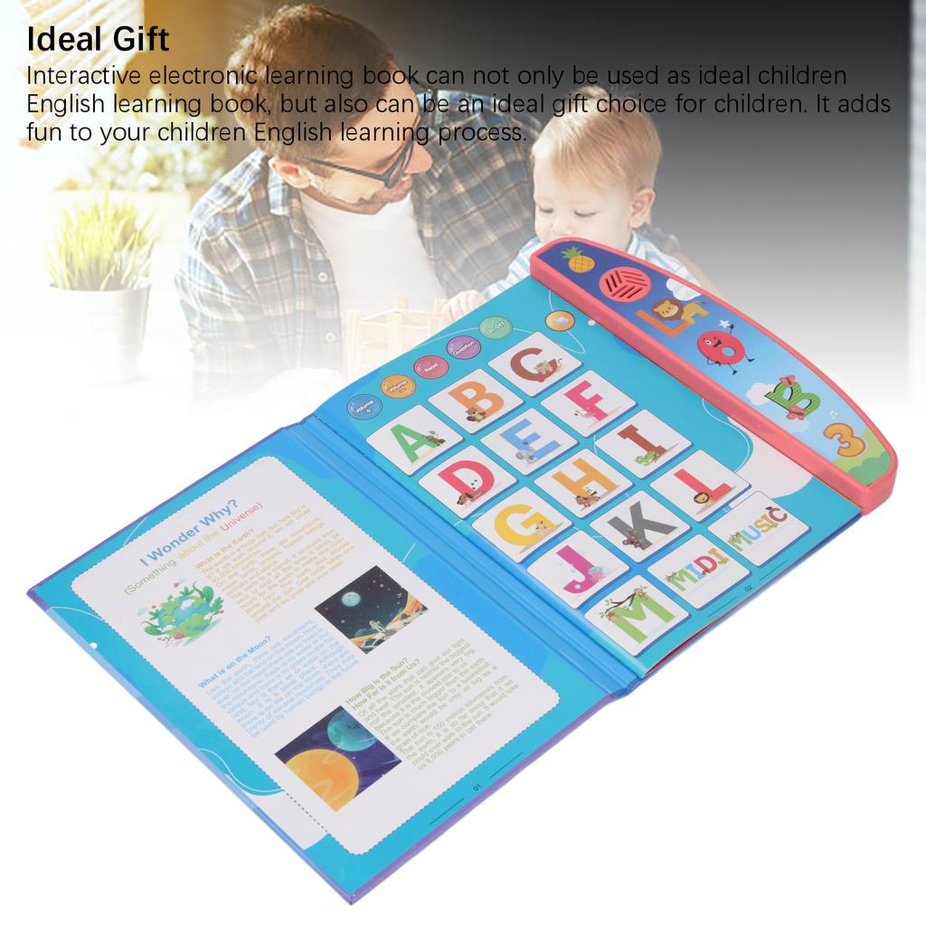 Children Electronic Book English Educational Sound Book Smart Toy Electronic Book for Kids Students