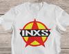 Maglietta INXS: Maglietta Band Rock anni '80
