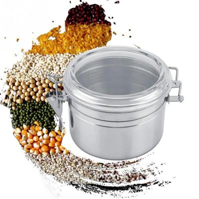 4/5 tommer Metallforseglet boks Melkepulver Kaffebønner Tebeholder Krukke med lokk