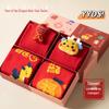 Three Dolphins LIU Dragon Year Red Cotton Socks Gift Set