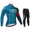 2026 Herbst Atmungsaktives Radsportanzug Set Langarm Schnelltrocknend MTB Fahrrad Uniform Kleidung Ropa Ciclismo Fahrradbekleidung für Sport & Outdoor