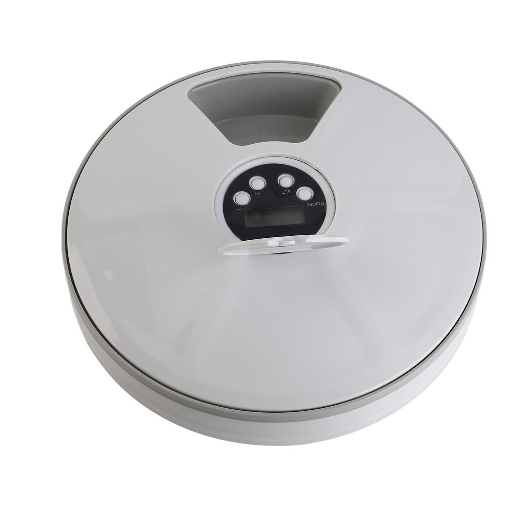 Automatisk hundeautomat med tidsstyrt smart porsjonskontroll, hunde-dispenser med stemmepåminnelse for små hunder