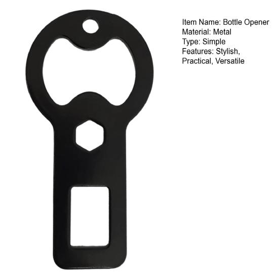 Flaschenöffner mit Schlüsselanhänger & Bier-Lanyard aus Stahl Edelstahl-Flaschenöffner Stilvolles Geschenk für Auto