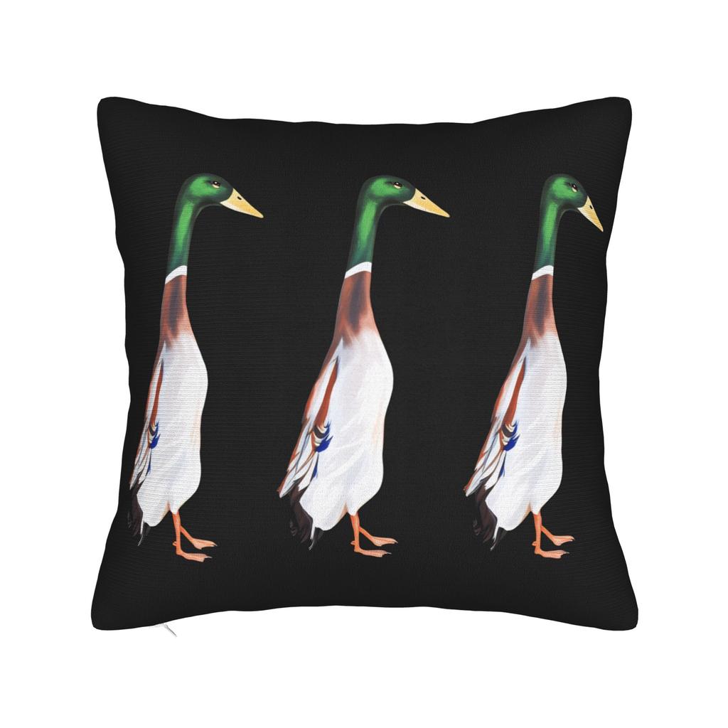 Pillow Case Indian Runner Duck Comfy Pillow Cover For Sofa Car Home Decor Fashion Pillowcases