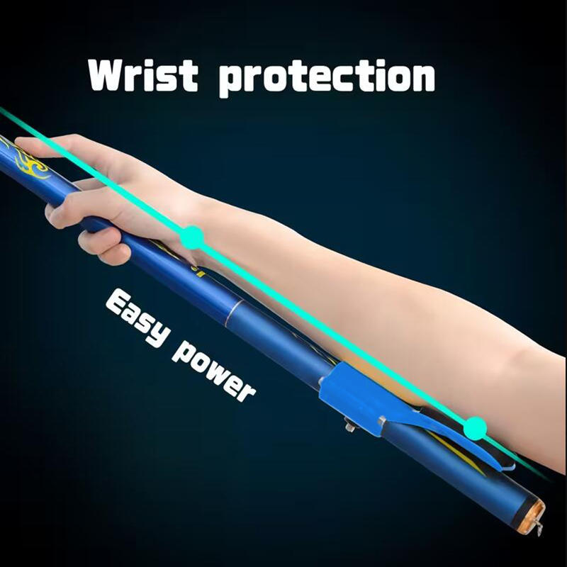 Fishing Rod Arm Support Bracket Portable Fishing Arm Brace Anti-Slip Stand Wrist Support Outdoor Fishing Tool Easy Use