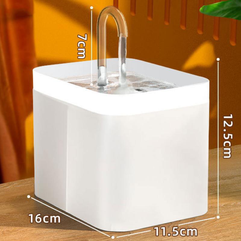 Pet 1.5L Circulation Filtration Water Fountain Automatic Filter USB Electric Silent Cat Drinking Supplies For Cats And Dogs