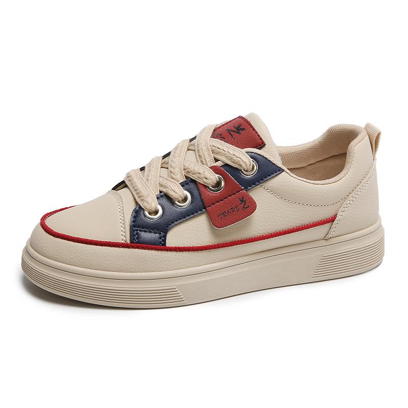 Autumn new ins Korean version comfortable little white shoes female students platform versatile casual sports women's board shoes Q6