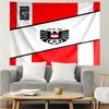 1PC Austria Football Emblem Tapestry, Unique Design Tapestry, Suitable for Bedroom,Livingroom, Playroom,Heartwarming Holiday Gifts