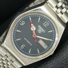 GENUINE VINTAGE SEIKO 5 AUTOMATIC 6309A JAPAN MENS BLUE DIAL WATCH A708326-1