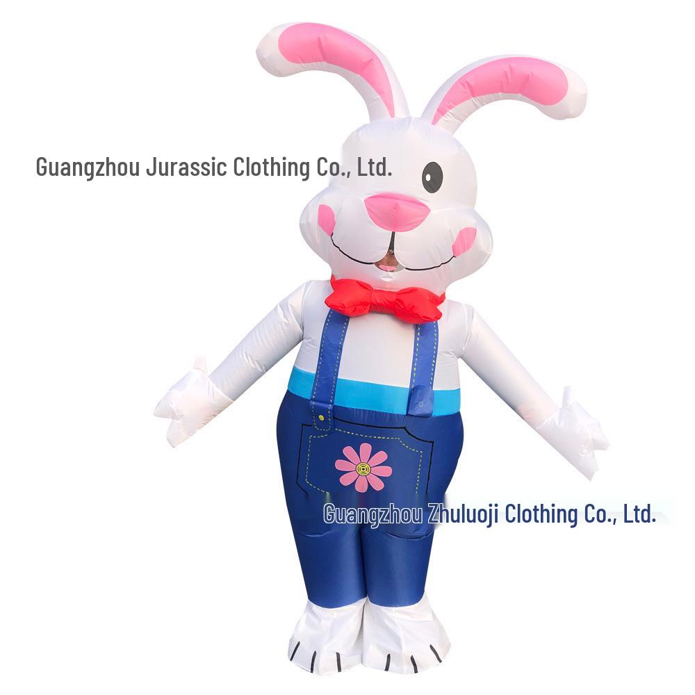 Inflatable Animal Cosplay Costume: Rabbit, Cow, Frog, Clown