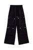 Diesel Women's Cargo Pants P-MIRTA-ELA A17749RNSEC 900 Black, Size 36