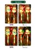 Solar LED Santa and Snowman String Lights for Outdoor Decoration