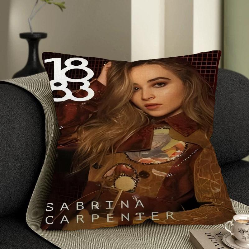 

Sabrina Carpenter Pillow Gift Home Office Decoration Bedroom Sofa Car Cushion Cover Case 45x45 16x16Inch