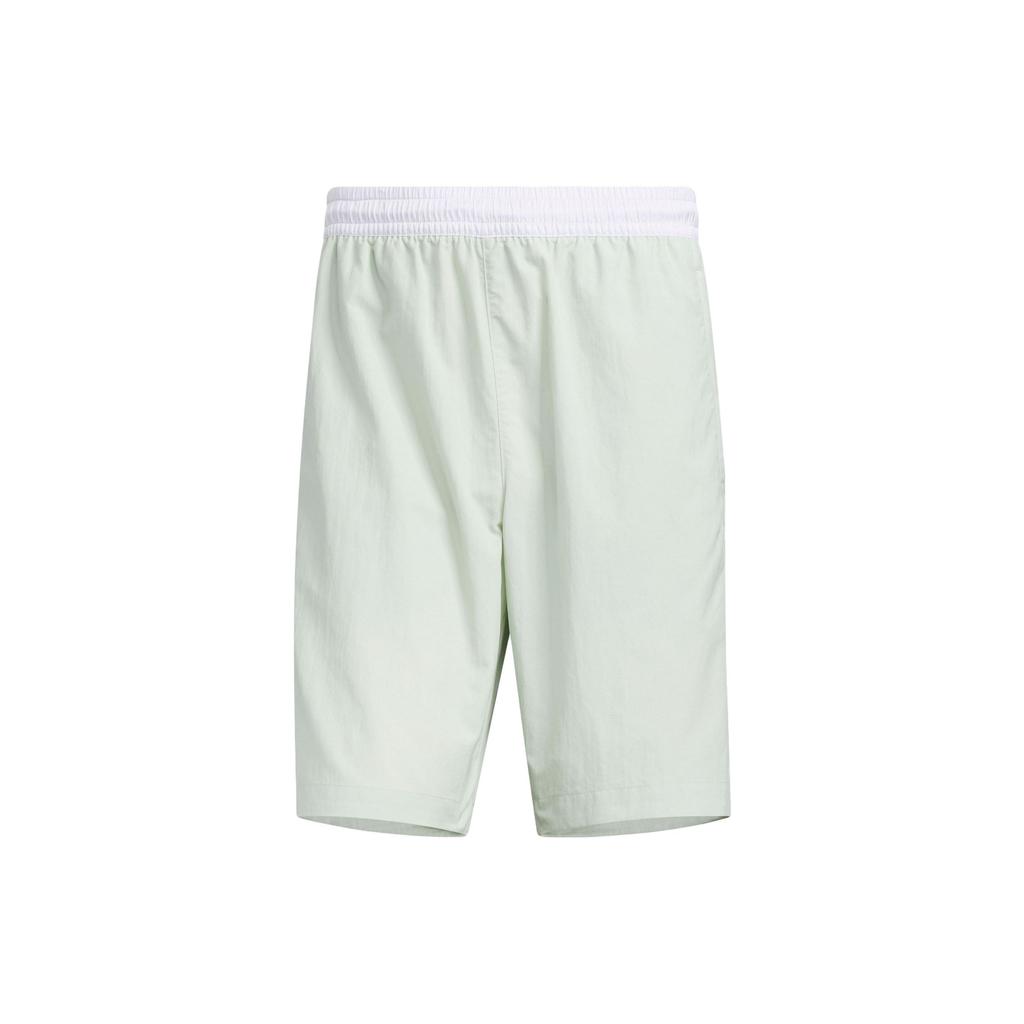 Adidas Originals Y2K GFX Shorts With Trefoil Print And Color Blocking Men Shorts Linen-Green IP1768