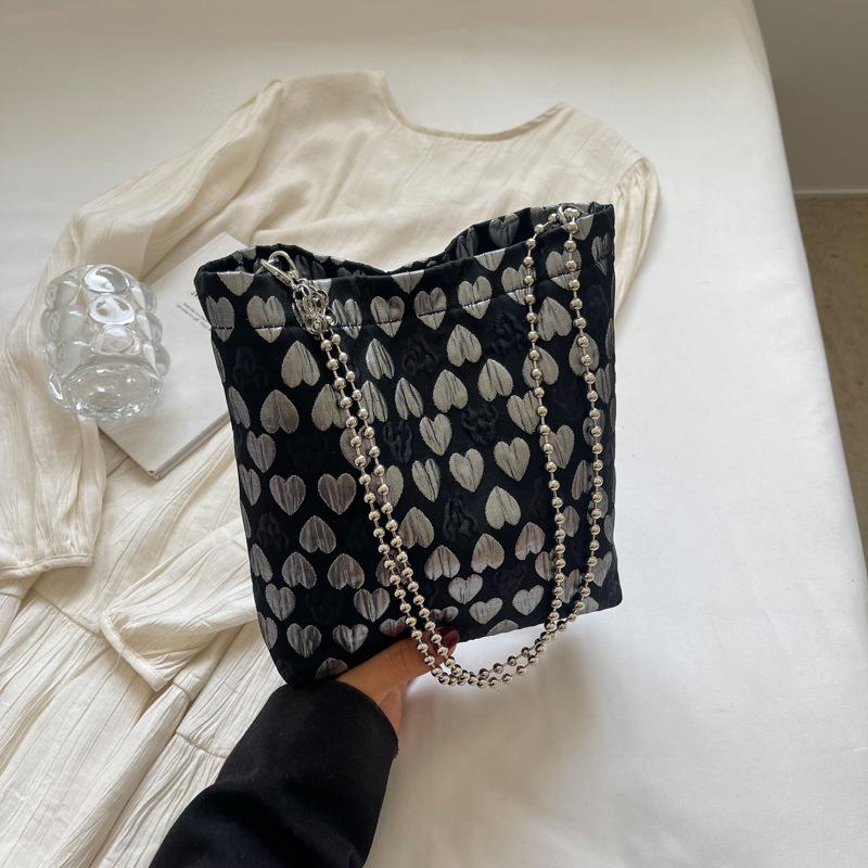 Shoulder Bag Commuting Shopping Bag Personality New Large Capacity Bag Handbag Women's Bag Trendy Casual Bucket Bag