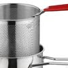 Compact Deep Fryer Pot for Easy French Fries Cooking