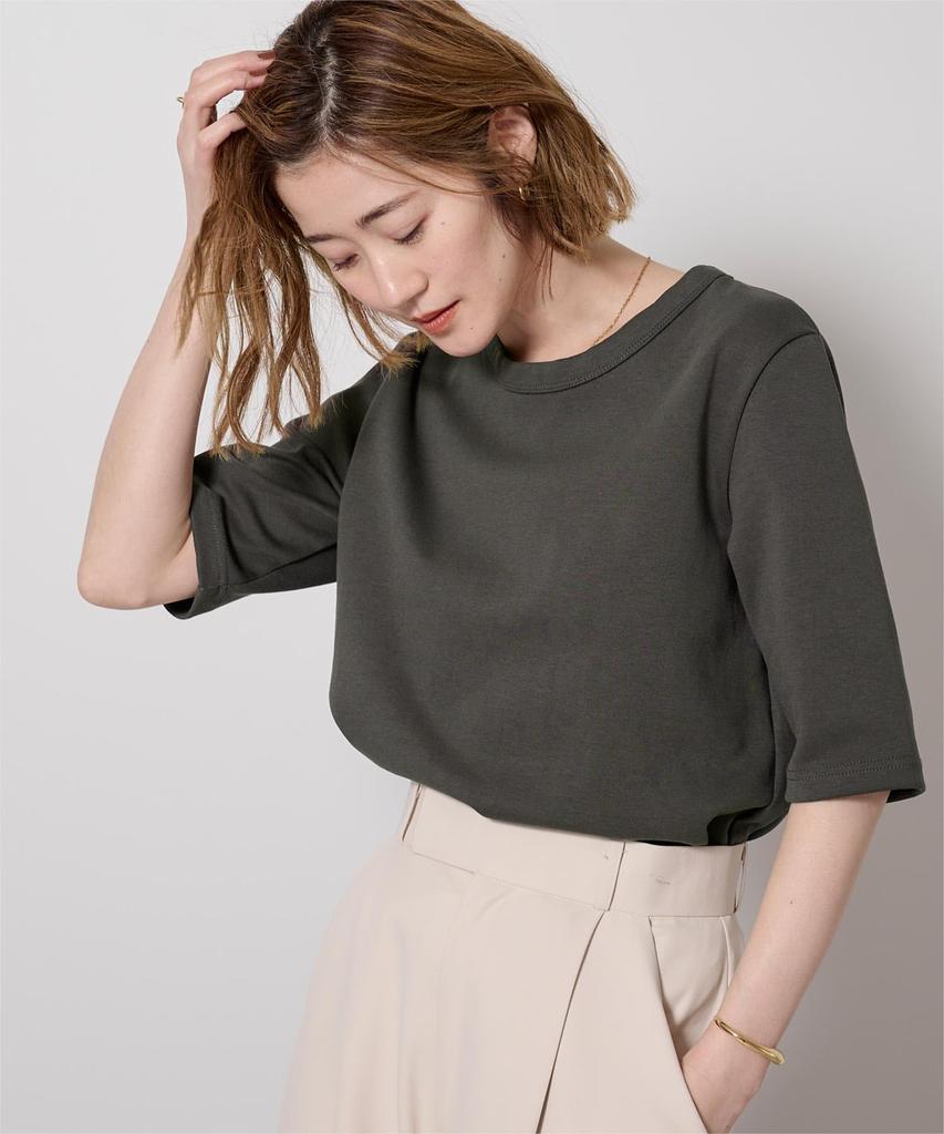 Yours Half Sleeve BGXT0404 L Charcoal T-Shirt Women's