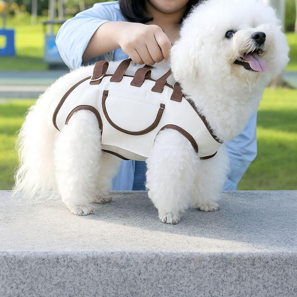 Labor Saving Dog Outing Bag Soft Pet Strap Artifact Multifunctional Dog Carrier Backpack  Hiking