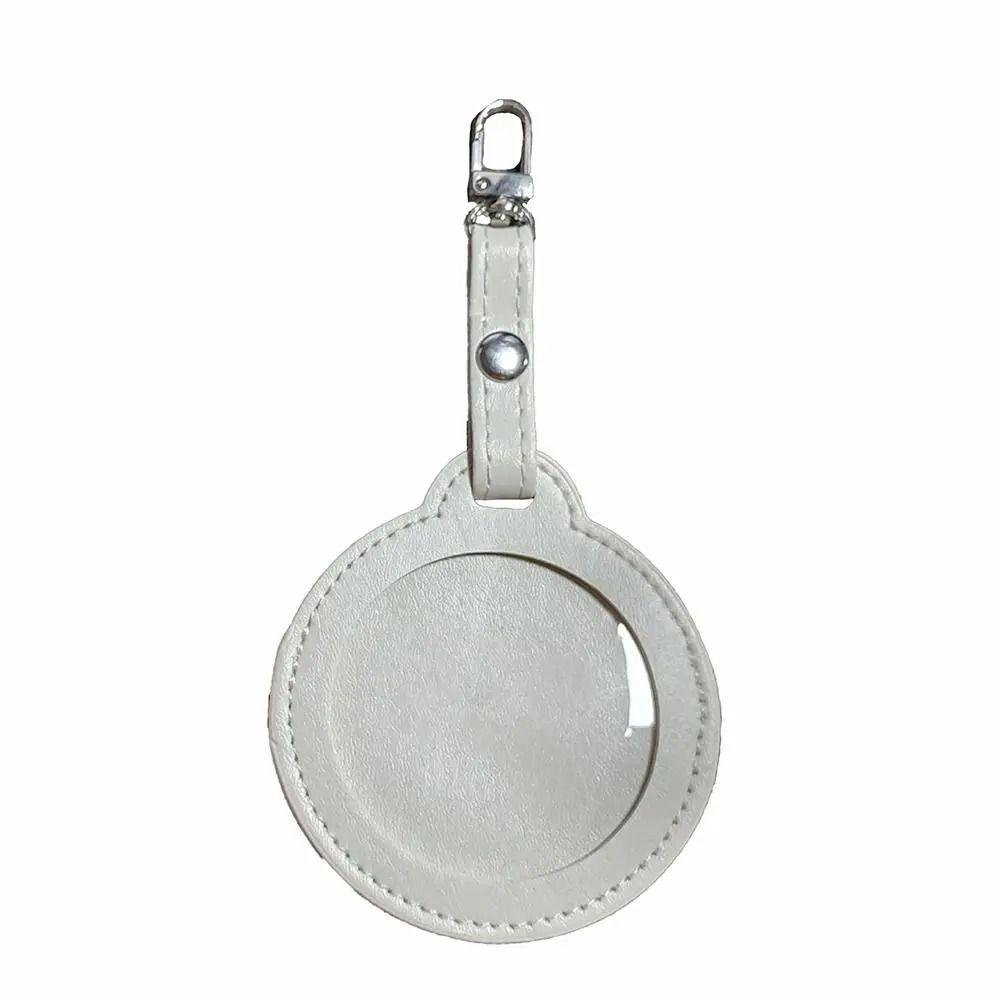 PU Badge Storage Bag Badge Display Single Badge Itabag Creative Transparent Round Bag  Children