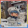 En Stock POPMART Shanghái Edición Limitada Serie Isla de la Libertad Hirono Colgante de Peluche Figura de Acción Figura de Colección Juguetes