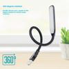 USB Reading Lamp Flexible Mini Light for Laptop Dimmable Reading Light LED Light Notebook Reading Lamp Home Office