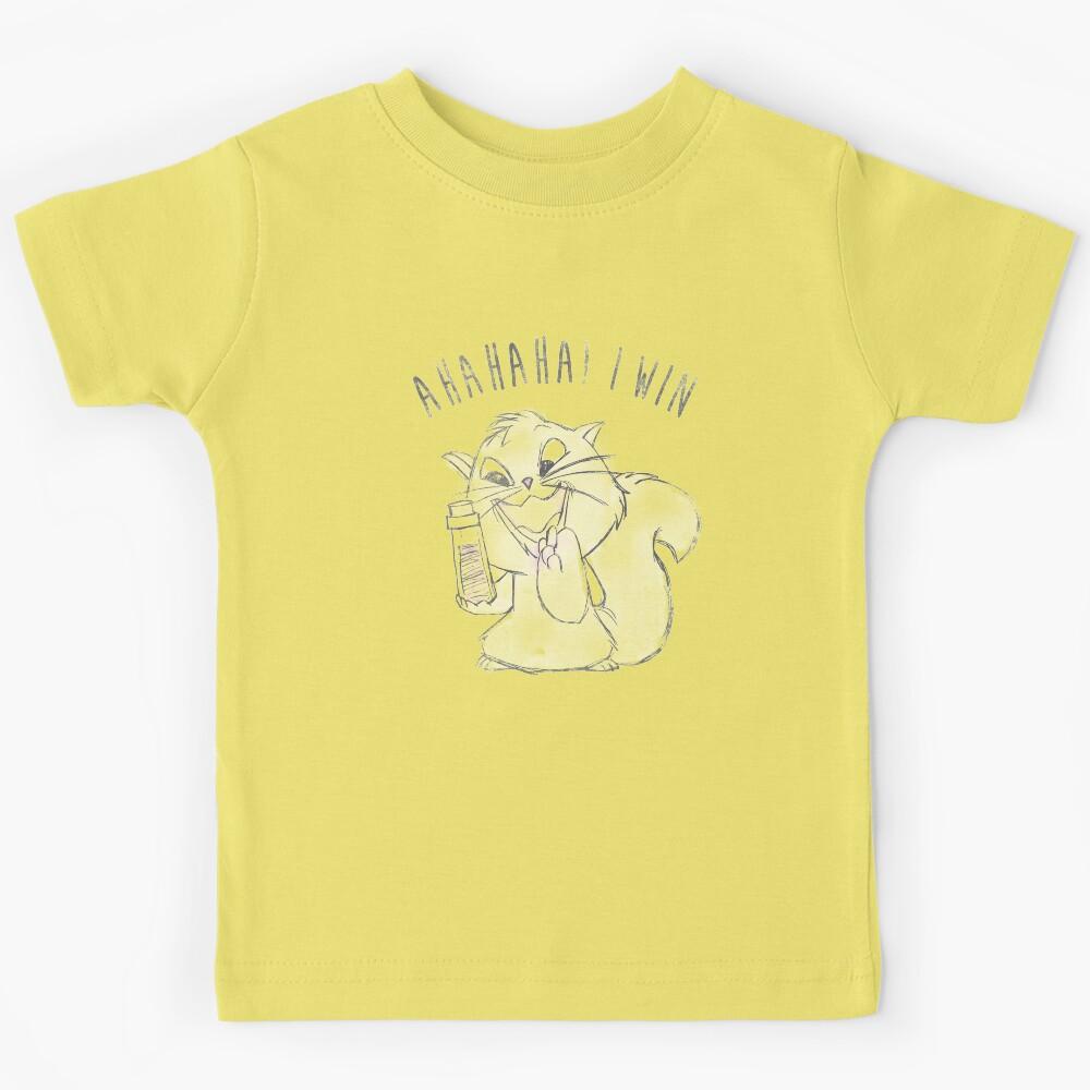 Emperor s New Groove Yzma Cat Ahaha I Win Kids T-Shirt 120