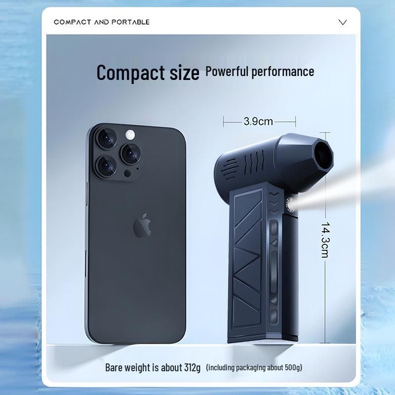 Uscător de păr fără perii de mare viteză cu tehnologie turboventilator – Stil DIY