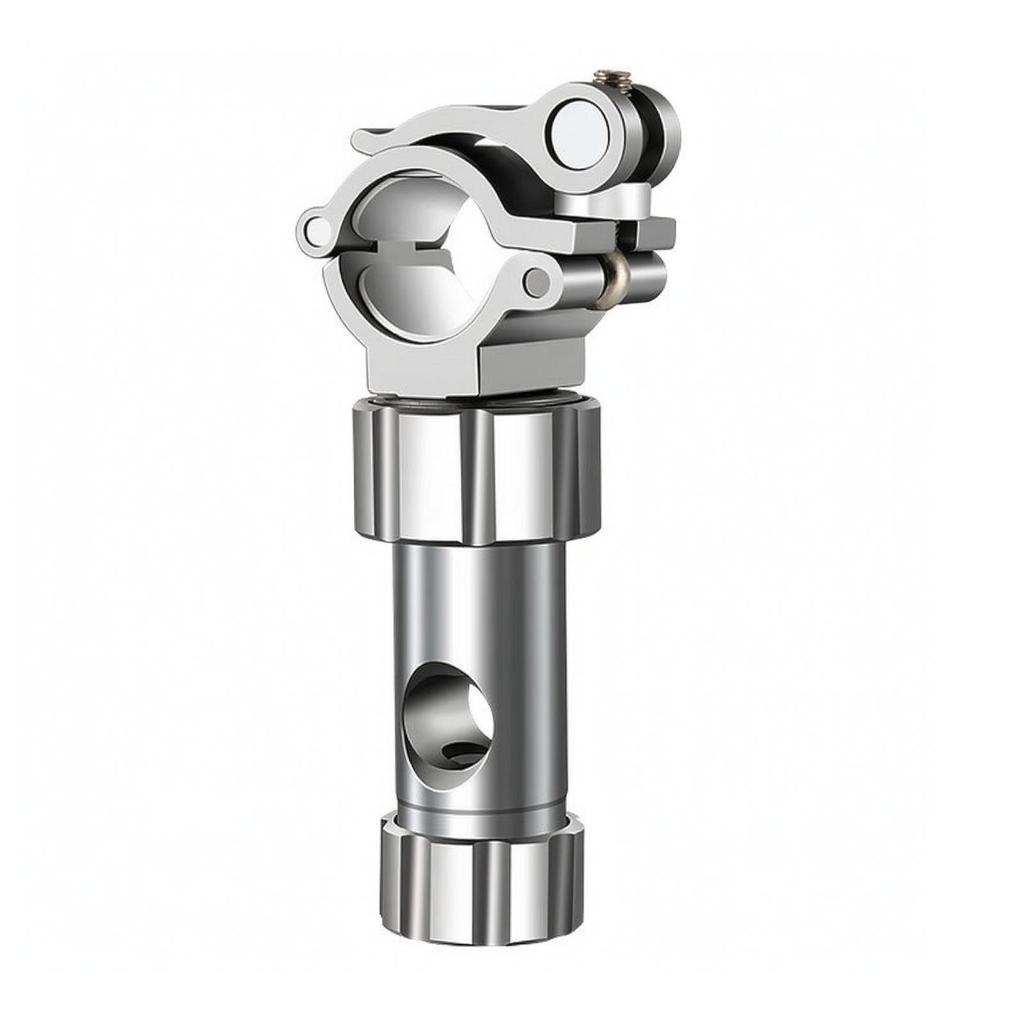 ScrewTightened Fishing Chair Clamp | Sturdy Aluminum Alloy, Knurled Adjustment Knob,