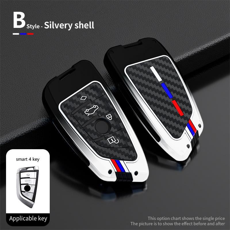 Car Key Case Cover Shell Fob for BMW X1 X3 X4 X5 F15 X6 F16 G30 7 Series G11 F48 F39 520 525 F30 118i 218i 320i  Accessories