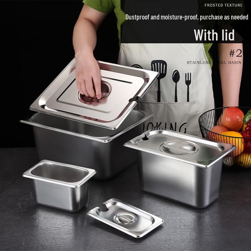 Tianze Stainless Steel Food Pan with Lid