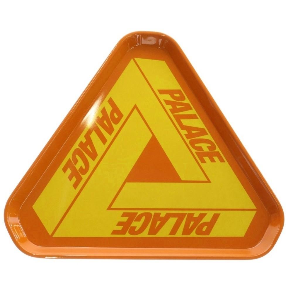 Palace Skateboards 19AW Tri-Ferg Tray Logo Orange Used 6b69b4107ed654 wbr/ b49023c6823 Unisex T-Shirt S