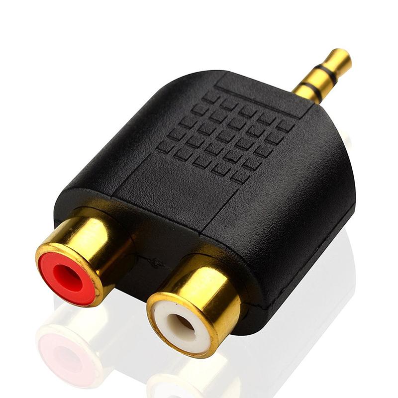 For DVD Amplifi Universal Cable 3.5mm Jack Stereo Audio Cable To Socket Female To Male To Headphone 3.5 AUX Y Adapter