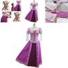 Elegantes Erwachsenen Märchen Prinzessin Rapunzel Cosplay Kostüm für Halloween Partys