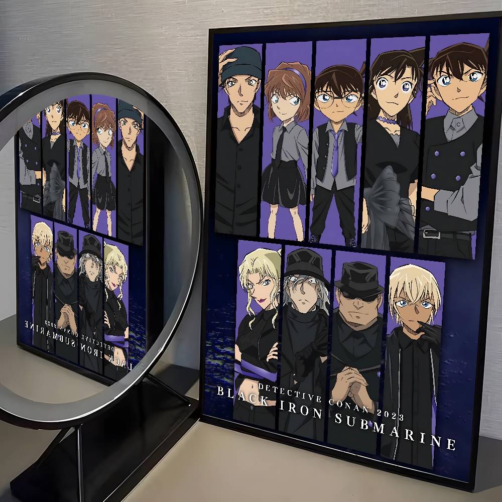 

Anime D-Detective C-Conan Poster HD Home Decor Sticky Wall Waterproof Home Living Room Bar Aesthetic Decor 21X30CMNo Framed