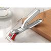 New Stainless Steel Anti-scalding Clip Hot Bowl Holder Dish Clamp Pot Pan Gripper Clip Air Fryer Dish Plate Retriever Tongs Kitchen Supplies