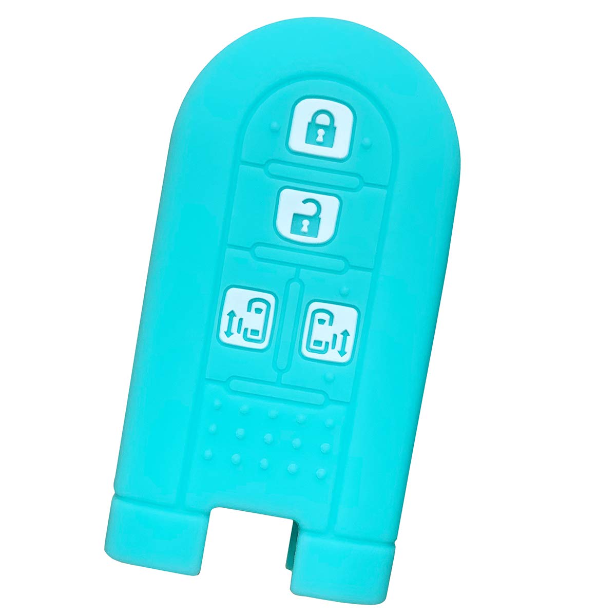

[IKT] Силиконовый чехол для смарт-ключей для автомобилей Daihatsu/Toyota 4 кнопки светло-голубой/Tant/Tant Custom/Wake/Move Canvas/Thor/Tank/Roomy/и т.д.. Исключено
