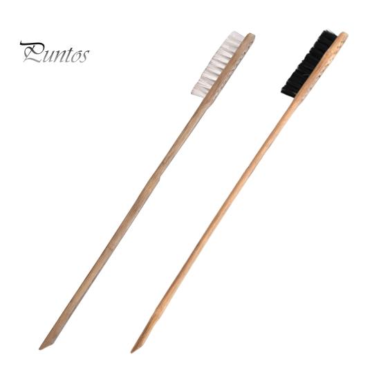 Long Handled Birdcage Brush Wooden Parrot Cage Cleaning Brush Pet Supplies Bird Equipment Cleaner for Myna Hamster Cage