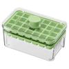 Press Ice Tray Bucket 28/56 Grids Ice Cube Mold Portable Ice Box Ice Cube Tray Multifunctional Ice Maker with One-touch To Relea