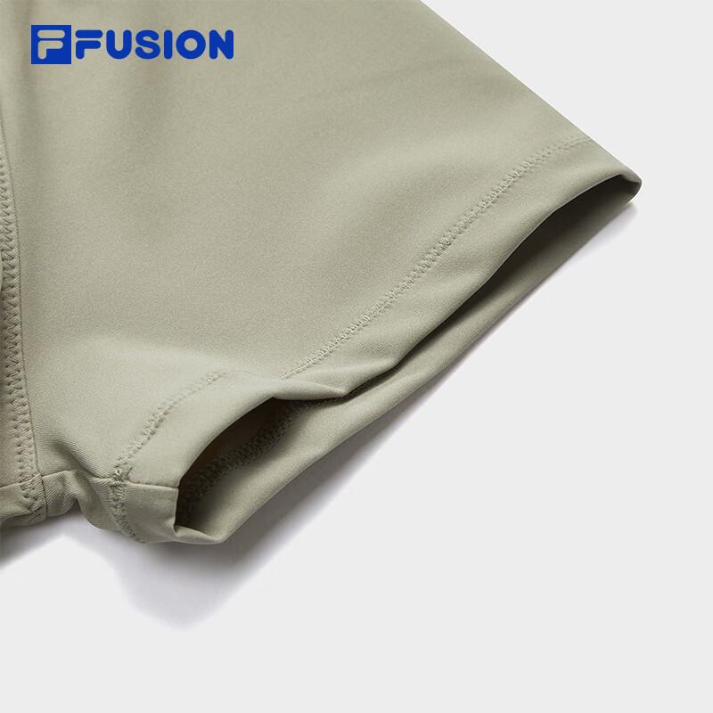 FILA FUSION Women's Slim Fit Knit Short Sleeve T-Shirt
