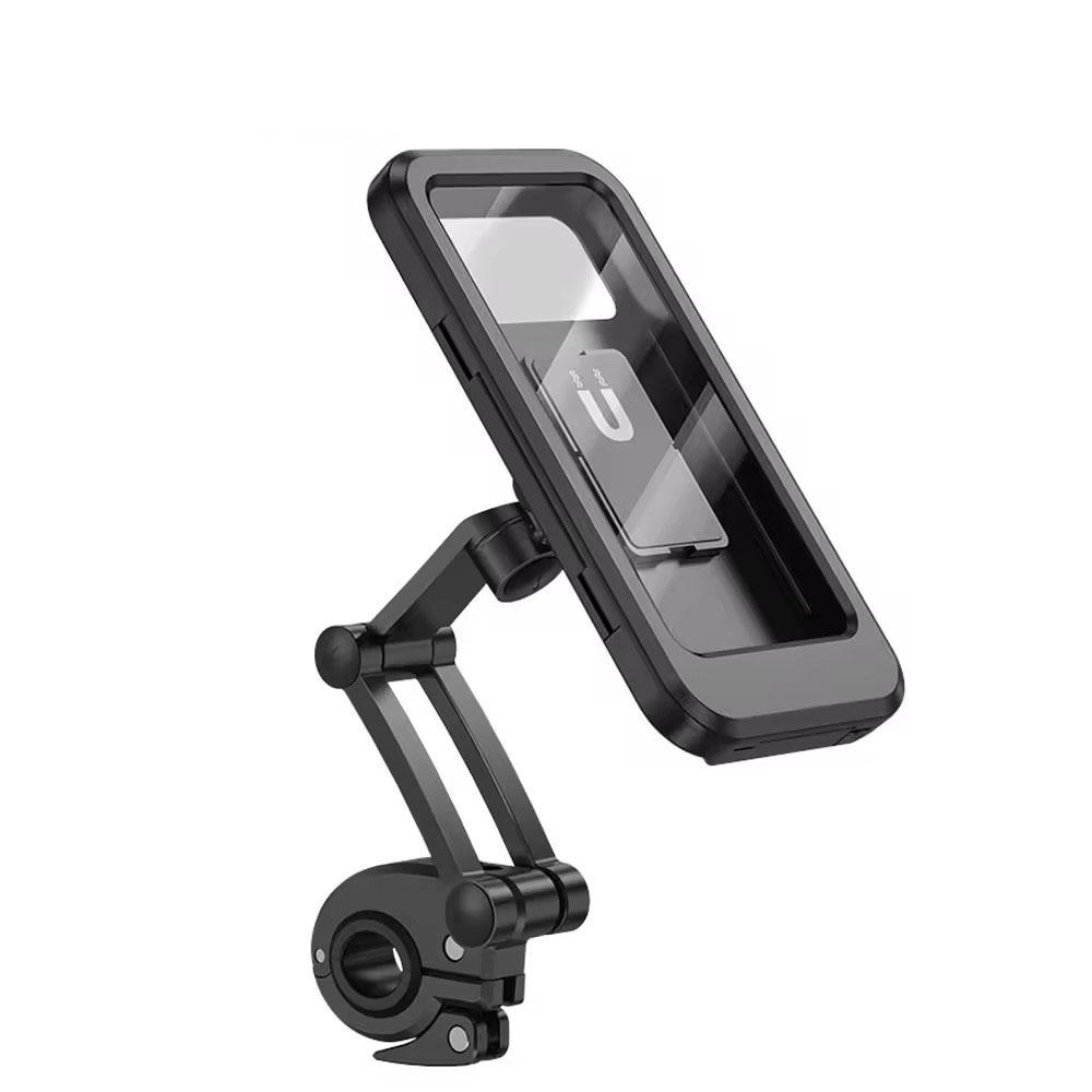 EONLINE 360 Adjustable Waterproof Bicycle Phone Holder Universal Bike Motorcycle Handlebar Cell Phone Support Mount Bicycle Magnetic