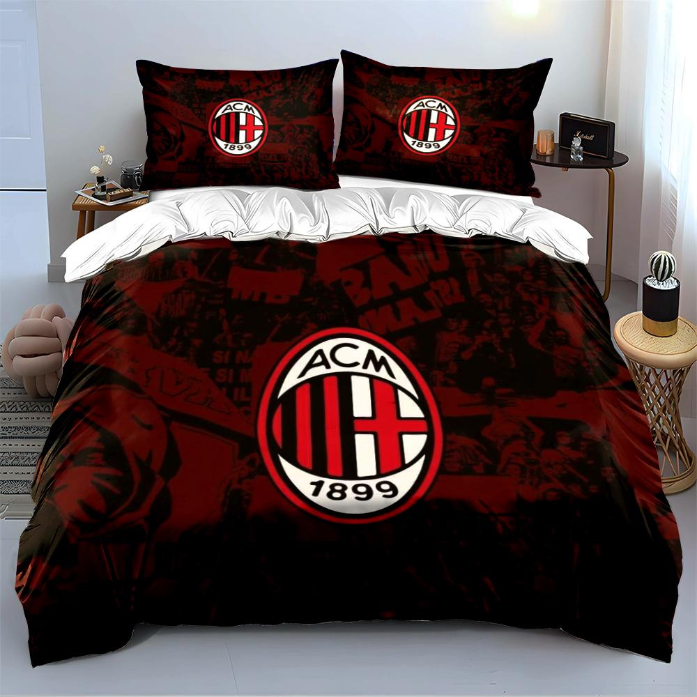 Arsenal Logo Black Bedding Set Bedding Duvet Cover Set Duvet Cover Pillowcases Home Decor (1 * Duvet Cover 2 * Pillowcases, without duvet insert)