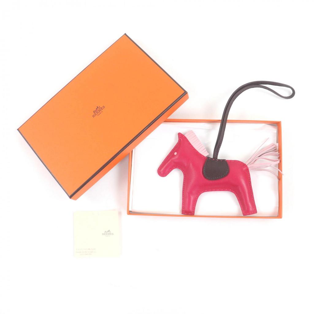 Great HERMES Bag charm Rodeo Charm MM Anyo Miro Women Used