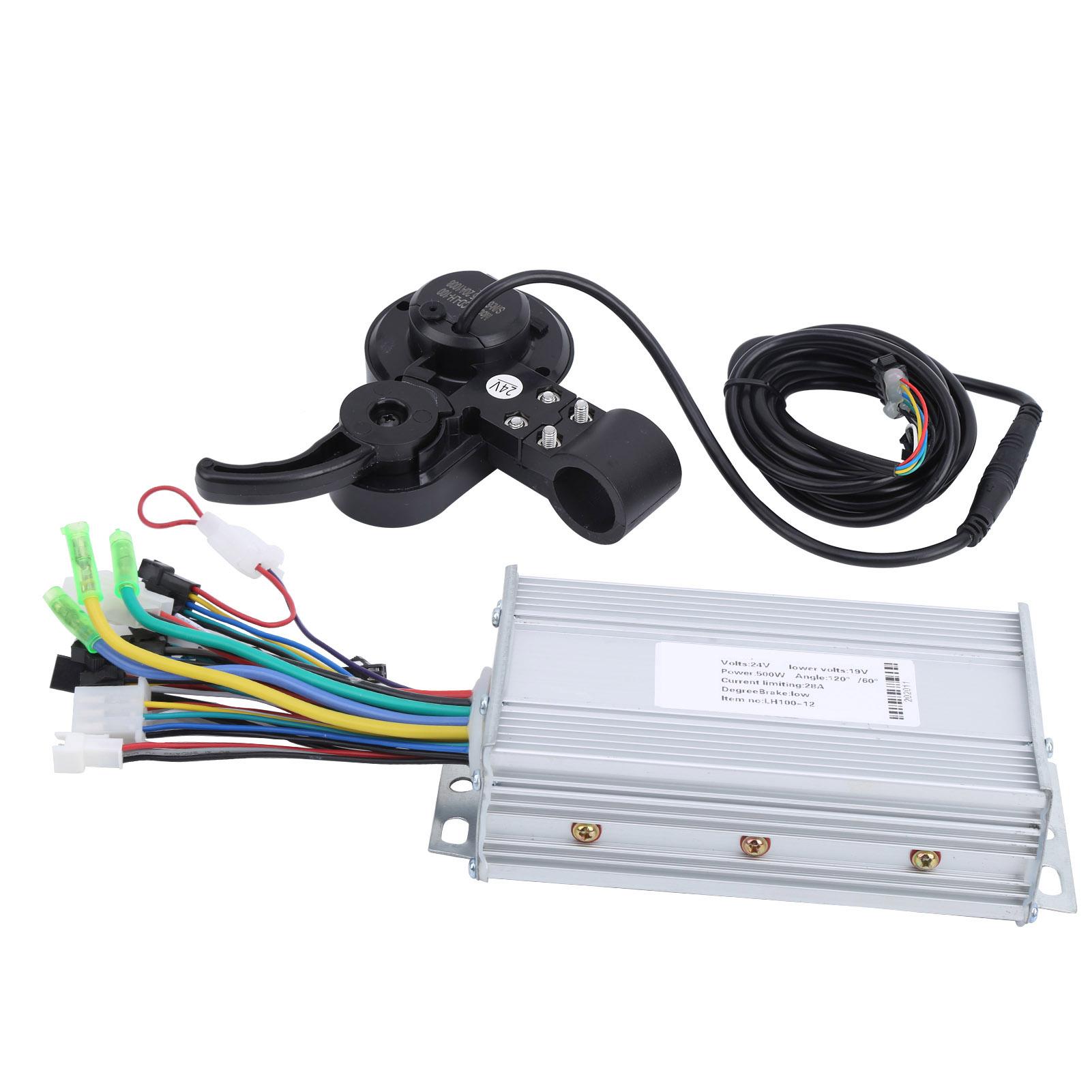 

LH100 24V Electric Scooter Motor Controller EBike 2 in1 LCD Display Thumb Shifter(500W )