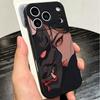 Japanese Oni Mask Girl Soft Phone Case for iPhone 16 16E 17 Air 15 Pro Max 14 Plus 13 Mini 11 12 7 Black Cover Back Shell