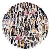 105 New Style AESPA Star Graffiti Stickers for Skateboards & Notebooks - Cartoon Decoration Stickers
