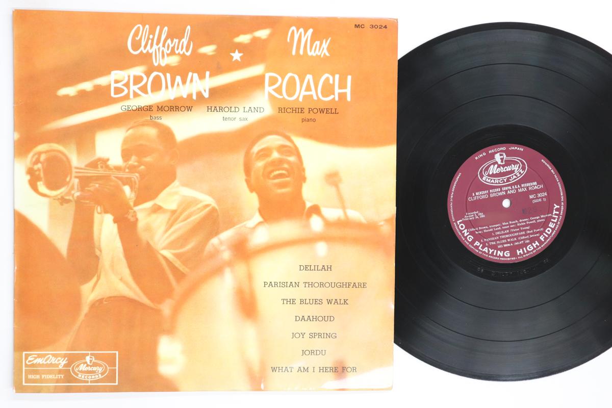 

LP Record CLIFFORD BROWN MAX ROACH Clifford Brown And Max Roach MC3024 MERCURY EMARCY Japan Jazz Used