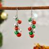 Earrings Christmas Bell Jewelry Set Necklace Xmas Clavicle Chain Sweet   Women